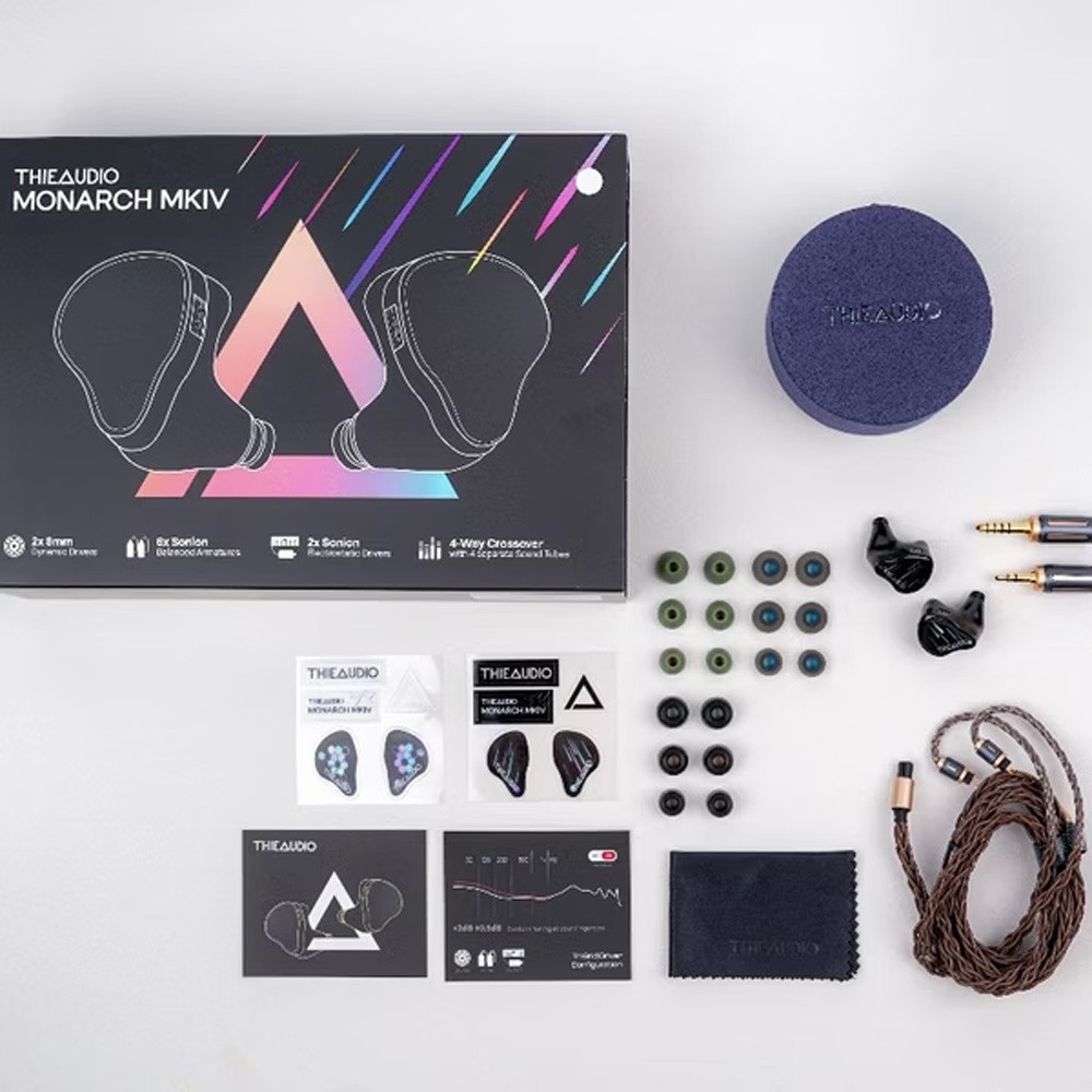 【THIEAUDIO】Monarch MKIV 君主四 2動圈 6動鐵 2靜電 類客製 【THIEAUDIO】Monarch MKIV 君主四 2動圈 6動鐵 2靜電 類客製