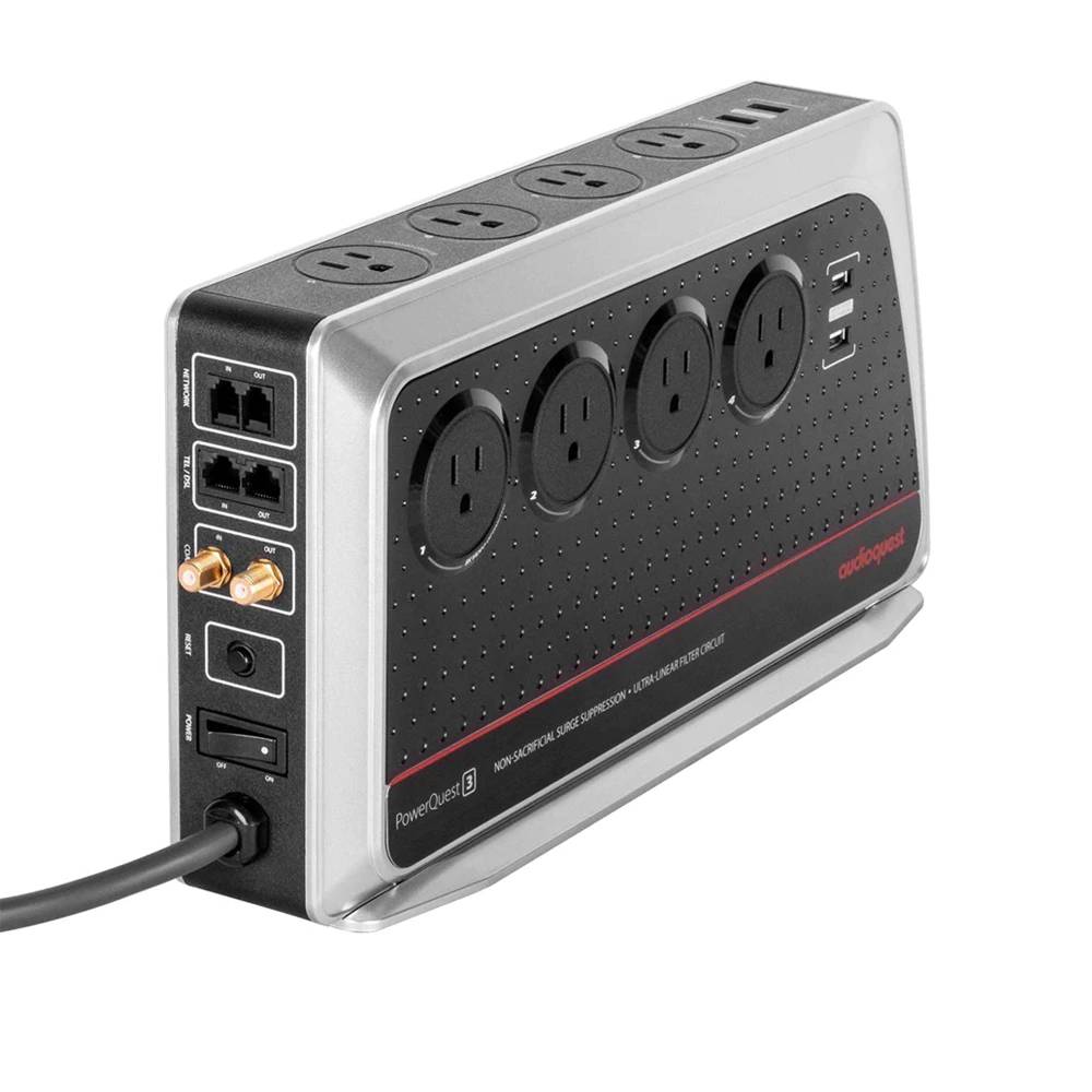 【AudioQuest】PowerQuest 3 低雜訊電源處理排插 【AudioQuest】PowerQuest 3 低雜訊電源處理排插